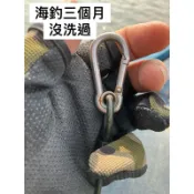 ☀奧立佛平價釣具☀ 304 不鏽鋼 雙扣 加粗強力型鋼絲失手繩 50KG拉力 船釣 泡棉船 筏釣