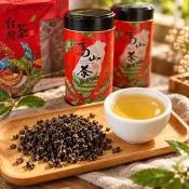 【南投在地四季春 精選禮盒】150g 兩罐 得獎茶園 三代經營 台灣