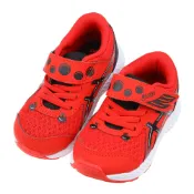 ［出清品］《布布童鞋》asics亞瑟士CONTEND童趣瓢蟲紅色兒童機能運動鞋(13.5公分)