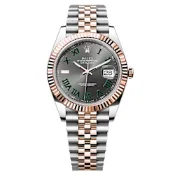 Rolex 勞力士 126331 綠羅馬 Datejust 玫瑰金 41mm