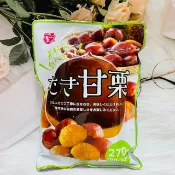 日韓小潼 HP 去殼珍味甘栗 剝殼栗子 去殼栗子🌰 (90g*3包入)｜全店$299 全家取貨免運｜滿額折500｜APP下單最高賺19%點數⚡