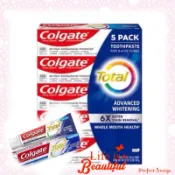 高露潔colgate全效潔白牙膏 181g X 5入 美國原裝進口 效期至2027.08