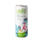 【自然思維】Lindy’s 100%椰子水 310ml｜泰國皇家香水椰X王椰子黃金比例｜非濃縮還原純天然椰子汁