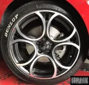 全新鋁圈 義大利 正 OZ SH96 17吋 5孔100~112~114.3 黑 skoda fabia mk3 實裝圖