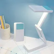 【YOLOMO】無線摺疊LED檯燈 觸控式折疊檯燈 護眼閱讀檯燈 伴讀燈 臥室床頭燈(無極調光/三色調光)