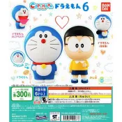 【大翰先生】現貨 萬代 扭蛋 Capchara 角色大頭公仔 多拉A夢 小叮噹 6 一套4款 02678