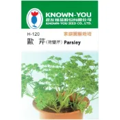 (店+)【天橙種子】歐芹種子 H-120  約100粒 巴西里 荷蘭芹  香草種子 農友種苗 彩色原包裝