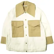 【DOKODEMO】ASTRAET 日本製造 雙口袋抽繩短夾克 5422-299-0095 免費贈送 Off White UNITED ARROWS連體工作服外套 [二手] [ASTRAET]