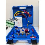 ➶大桃園汽車材料➶ R134冷媒錶組 / 高低壓力雙錶組 灌冷媒工具 冷媒填充器 產品包括圖片所有東西 台製純新零件