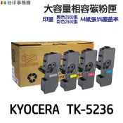 省錢王印表機 KYOCERA 京瓷 TK-5236 TK5236 高印量副廠碳粉《適用 P5020CDN P5020CDW M5520CDN M5520CDW 》｜領券最高折$220