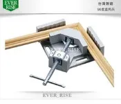 [工具潮流]含稅 木工/鐵工 鋁直角夾 固定器 90度角度工作夾 快速型取角台虎鉗 角度夾 最大夾70mm