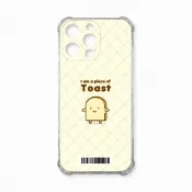 (店+)【TRON】TRON iPhone 16 Pro Max 吐司麵包君心情系列 四角防摔載具殼 軟殼 手機殼