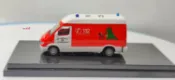 協貿國際日用品生活11館 SCHUCO 1:87 M-benz 112救護車