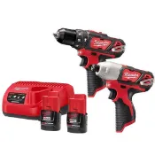 ▆品牌工具含稅附發票▆米沃奇 M12 BPP2B-202B 12V雙機組 M12BPD+M12BID
