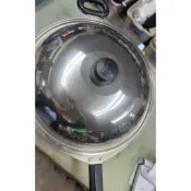 鍋寶 頂級18-10不鏽鋼七層複合金炒鍋-36CM IH爐/電磁爐/瓦斯爐適用/九成新無鍋鏟1