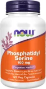 [預購] Now 磷脂醯絲氨酸 膽鹼/肌醇 100mg 120粒 素 PS腦磷脂 Phosphatidyl Serine