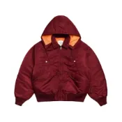 (店+)【STUSSY】SUSJK0115865P 迷彩bomber百搭潮流時尚舒適寬鬆帽子可拆卸外套飛行員夾克 男款