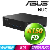 ASUS 華碩 NUC 系列 - Intel N150 處理器 / 8G記憶體 / 256G SSD / 無作業系統電腦