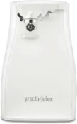 綠野春風百貨場 Proctor Silex【美國代購】電動開罐器 自動開罐器 帶磨刀器 白色- 75224F