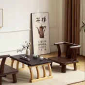 🔥免運下殺🔥扶手椅中式休閒靠背榻榻米茶幾椅圈椅陽臺實木矮椅小椅子座椅家用矮凳 實木椅 闆凳太師椅 椅子 休閒椅 凳子