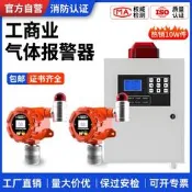 工業渴然氣體探測警報器氧氣濃度但氣壹二氧化碳佤思洩路檢測儀