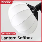♞,♘Godox CS-50D 50cm CS-65D 65cm CS-85D 85cm 燈籠快裝便攜式圓形柔光箱燈適用