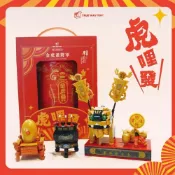 (店+)【TRUE WAY TOY】奉天宮金虎爺將軍金蛋禮盒組