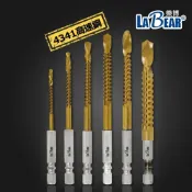 (店+)LaBear 鋸齒鑽 3-8mm 鋸齒麻花鑽 六角柄 雙溝 鍍鈦高速鋼 鋸齒鑽頭 鑽孔 擴孔 拉槽