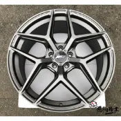 全新鋁圈 美國新銳 305 Forged【FT117】旋壓 輕量化 19吋 5孔 114.3 112 120 108 灰