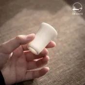 高品質優選🔥 白瓷聞香杯陶瓷小號品茗杯功夫茶具杯子迷妳小茶杯留香杯