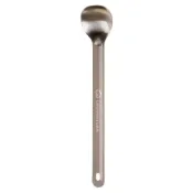 (店+)【Lifeventure】鈦合金長柄湯匙 Titanium Spoon 登山 露營 野餐 環保餐具 76210 綠野山房