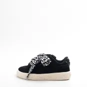 PUMA  兒童小童 緞帶鞋 黑 366846-01  現貨  零碼出清