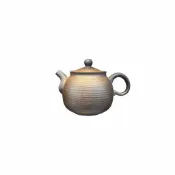 Chengyuan****台灣製造🌹鶯歌製 自然落灰 柴燒壺 手工壺 柴燒造型壺 台灣壺 柴燒壺 鶯歌茶壺 茶道茶壺