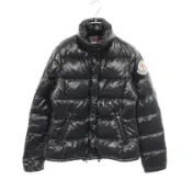 【DOKODEMO】【二手】 MONCLER CLAIRE 羽絨服，黑色尼龍材質，女款，二手 B