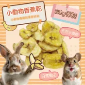 【Yuan²】領券享免運｜小動物用香蕉乾 20g分裝 小寵果乾 小寵香蕉乾 倉鼠水果乾 倉鼠零食 鼠兔零食心 小動物零食