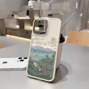 落日燈塔風防摔殼 蘋果手機殼 適用 iPhone16 15Plus 14 11 12 13 Promax 7/8保護殼