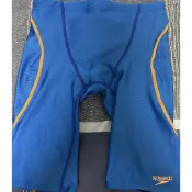 【二手日本貨】SC62303F-Speedo競賽七分泳褲 寶藍色 L號 (幾乎全新，無破損良好)