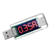 (店+)USB電壓電流檢測儀 電源電表 測量電壓表 USB監測儀 USB電源檢測器 5-USBVA(電流表 即插即測 電源電表)