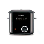 日本 D-STYLIST 插電 桌上型1.2L 油 炸鍋 炸物調理器 油溫調整 KK-00458