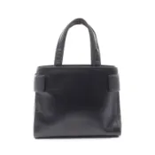【DOKODEMO】【二手】Prada PRADA 托特包 Logo 黑色皮革手提包 女士二手 B