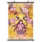 【非現貨】物語系列 鑰匙圈 終物語 化物語－傷物語－偽物語 40X60CM掛軸 動漫小說週邊2