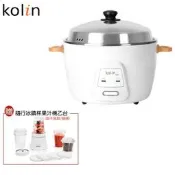 【大王家電館】【贈隨行冰鎮杯果汁機】Kolin KNJA-SD2447 歌林10人份不鏽鋼電鍋 煮飯鍋 電子鍋