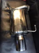 DK藤壺排氣管精品FORESTER森林人藤壺排氣管FUJISUBO尾段管大口徑尾飾管聲音厚實另有WRX LEVORG