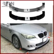 適用於【寶馬BMW 5系E60 E61 M Sport 2005-2010】前槓下巴前下巴前鏟前唇前包圍擾流外觀外飾改裝