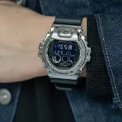 【CASIO 卡西歐】G-SHOCK 系列 鋼鐵聯盟 運動錶 男錶 手錶 防水(GM-6900-1)