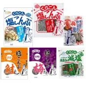 森吉百貨 日本 小倉屋 鹽昆布 鹽昆布部長 減鹽昆布 梅昆布 鮭魚昆布 梅子味昆布 北海道產 煮湯好幫手 鹽部長