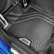 BMW 原廠 防水腳踏墊 G22 4系列 M4 G82 專用全天候橡膠踏墊組【YGAUTO】