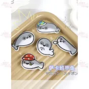 情夢 可愛薩卡班甲魚髮夾女ins搞怪趣味學生劉海夾側邊夾小魚髮卡頭飾可愛髮夾 髮夾 頭飾【TB】