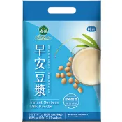葳葳生活市集 薌園 早安豆漿 (25g x12入)/袋 SGS認證 2分糖豆漿 沖泡豆漿粉 非基改豆 早餐搭配 冷泡熱泡
