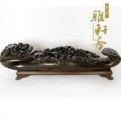 INPHIC-越南紅木工藝品 福壽桃如意擺飾 喜上眉梢 雙喜臨門